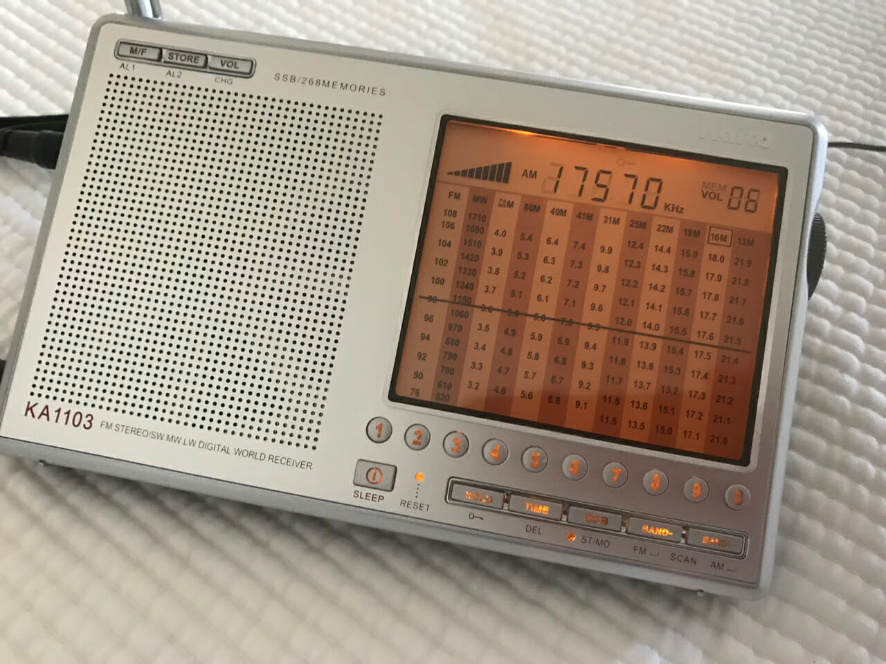 Impressions of Kaito KA1103 Short Wave Radio - John's Tech Blog