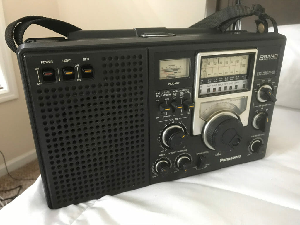 Panasonic RF2200 Telescopic Antenna Restoration John's Tech Blog