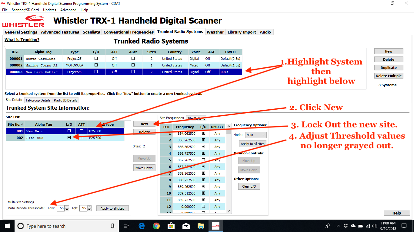 Whistler TRX-1 Handheld Digital Scanner Radio Black buy with