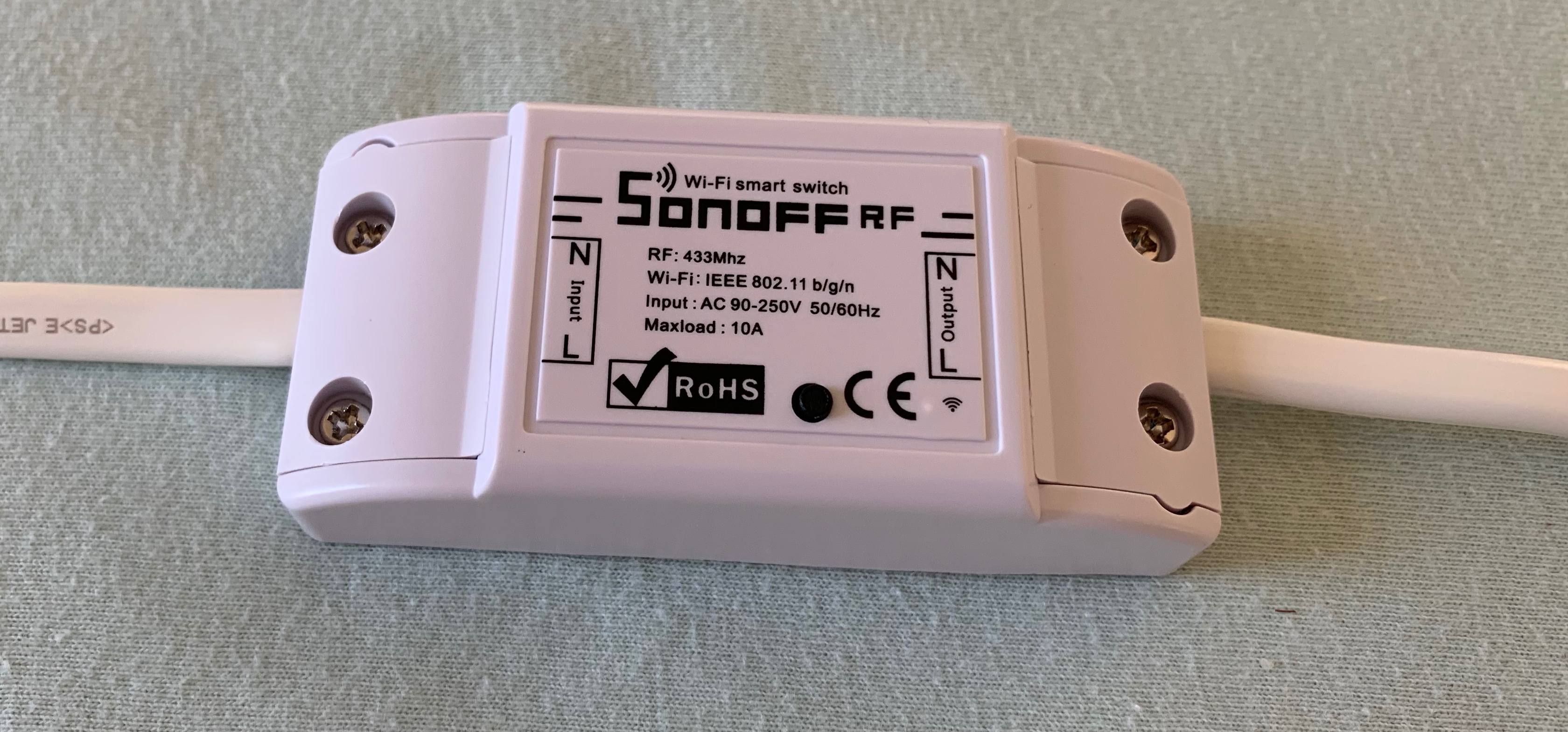 Sonoff RF With Tasmota Firmware in Homeassistant - John's Tech Blog