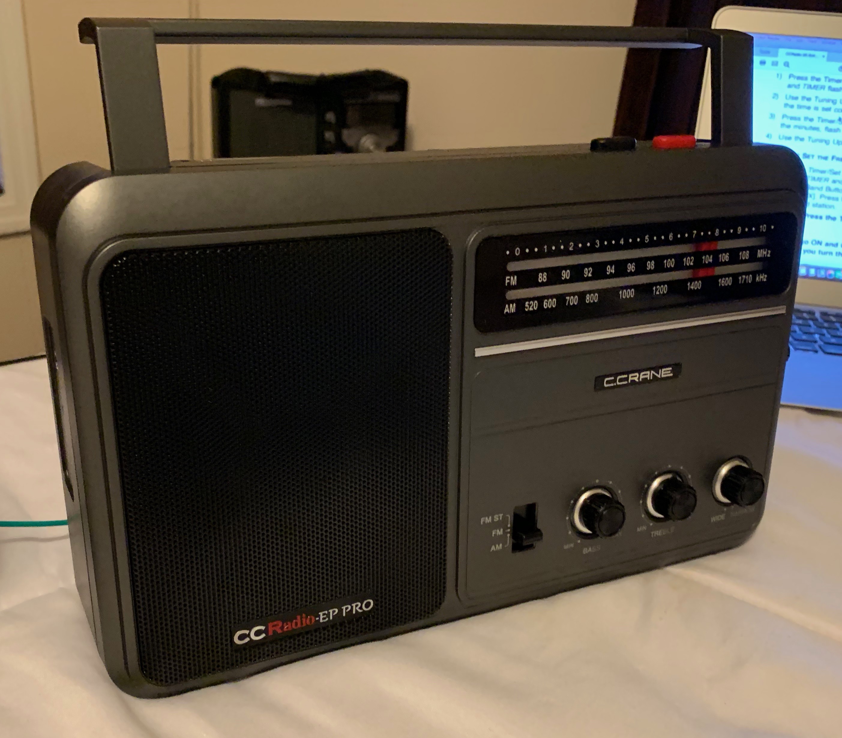  C. Crane CCRadio-2E Enhanced Portable AM FM Weather