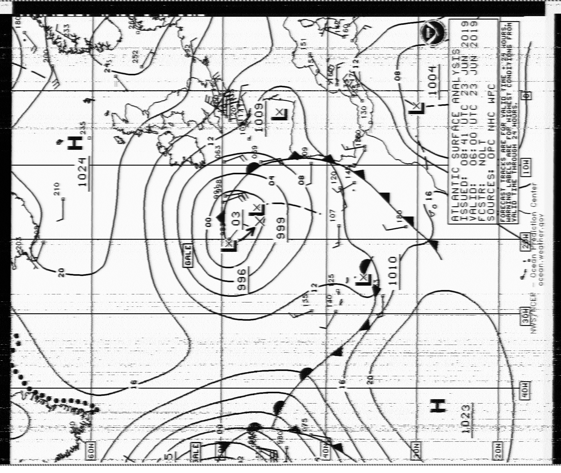 WEFAX Transmission