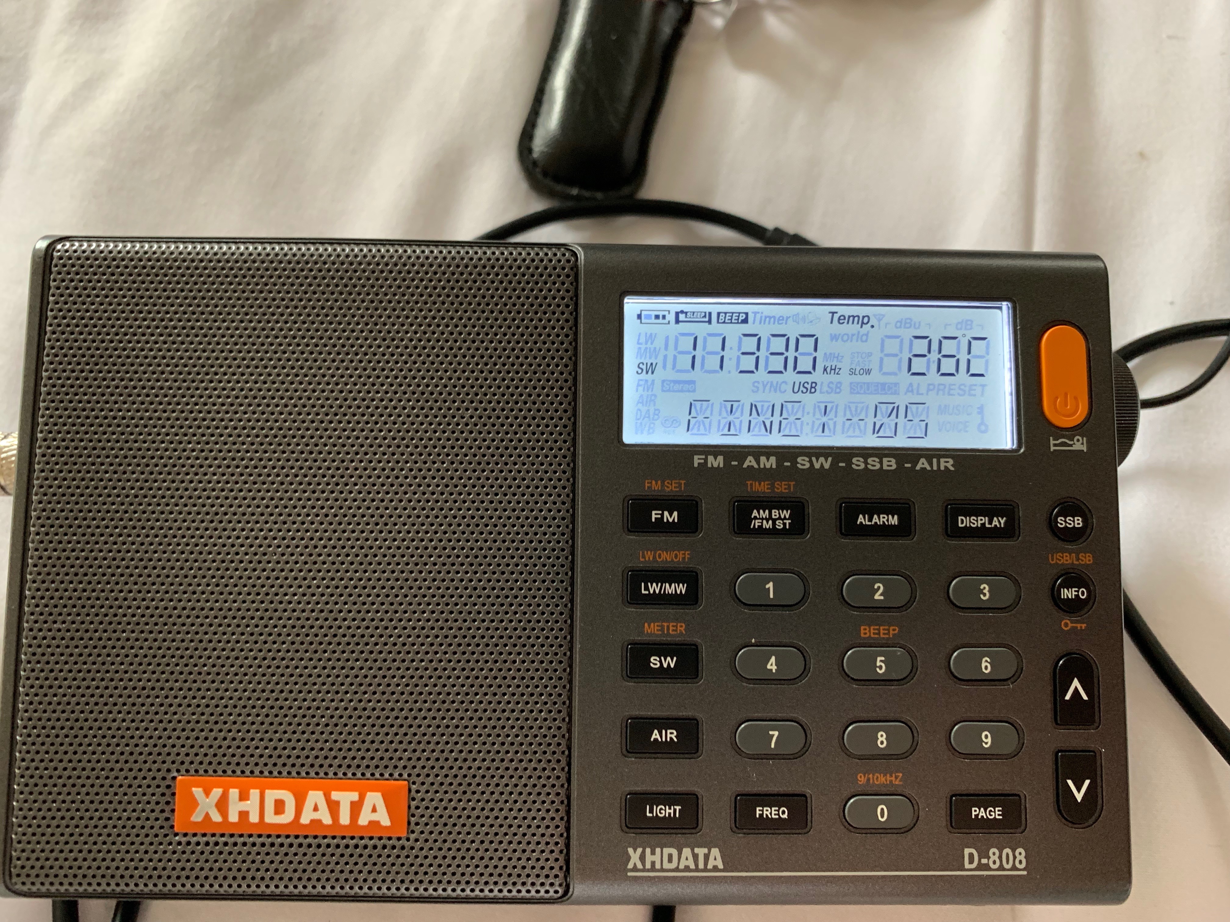 XHDATA AN-80 External Antenna Suitable with all Radios Improve listening  quality