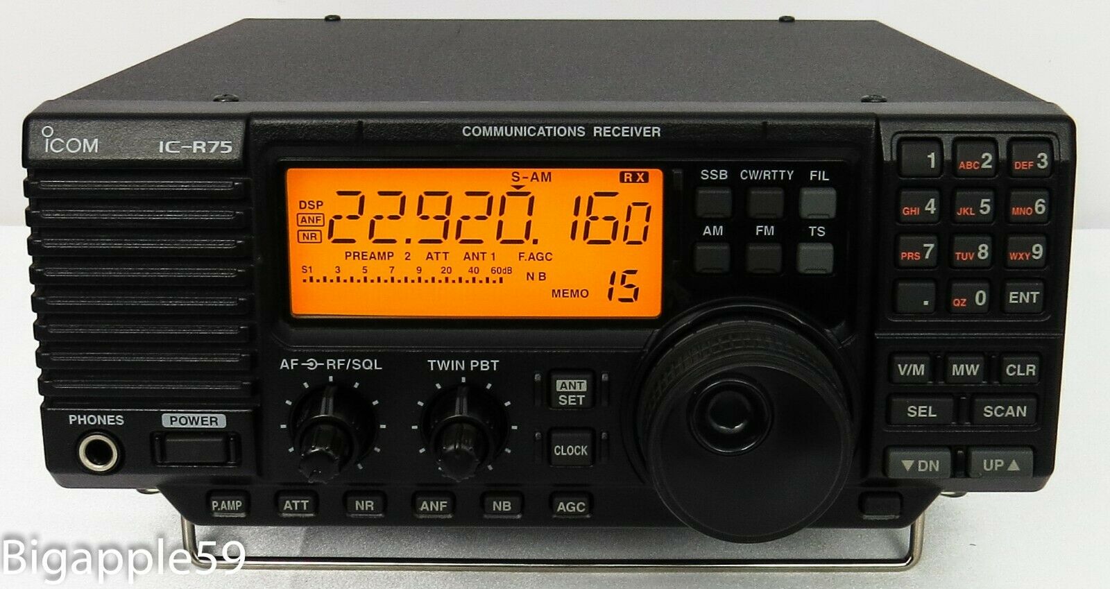 Icom IC-R75 Mini Review - John's Tech Blog