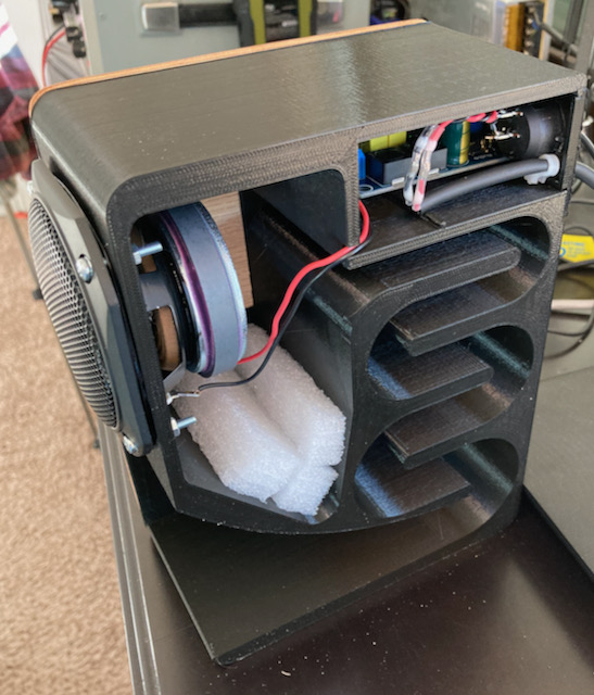 3D Printed Back Load Horn Speaker John's Tech