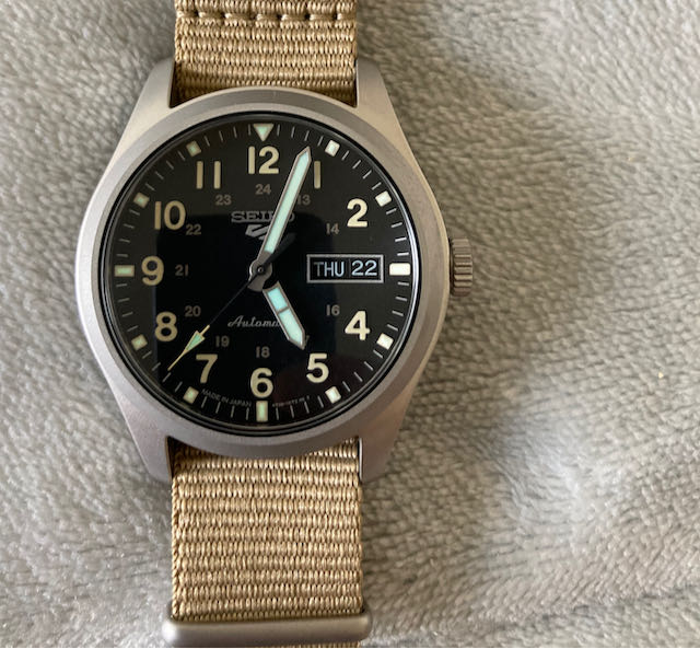 Seiko 5 Field Watch Review John s Tech Blog