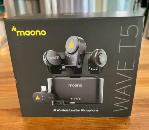 Maono Wave T5 Wireless Lavalier Microphone 