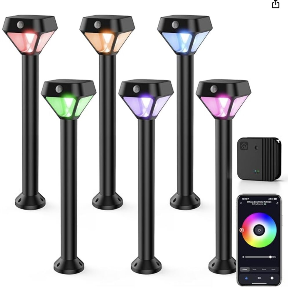 XMCOSY Solar Lights