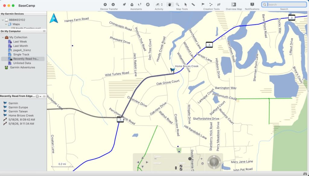 Garmin Basecamp