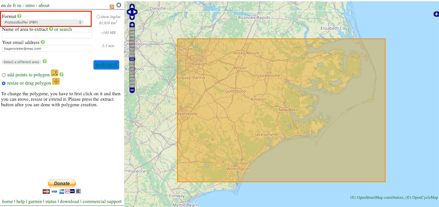 Coospo CS600 Maps